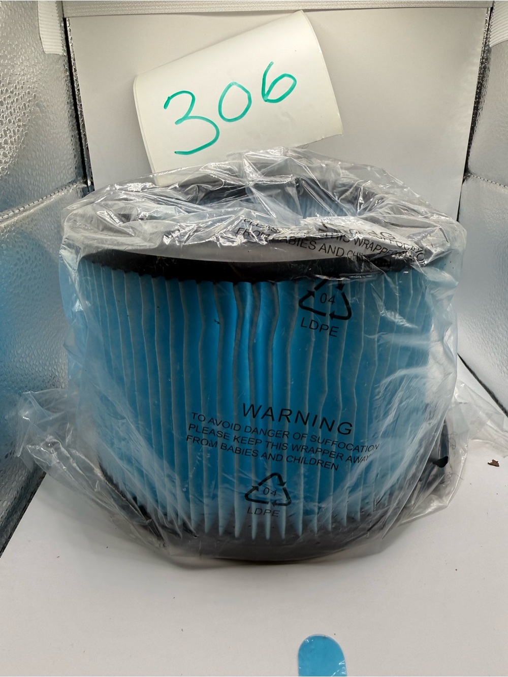Unbranded Blue Replacement Air Filter